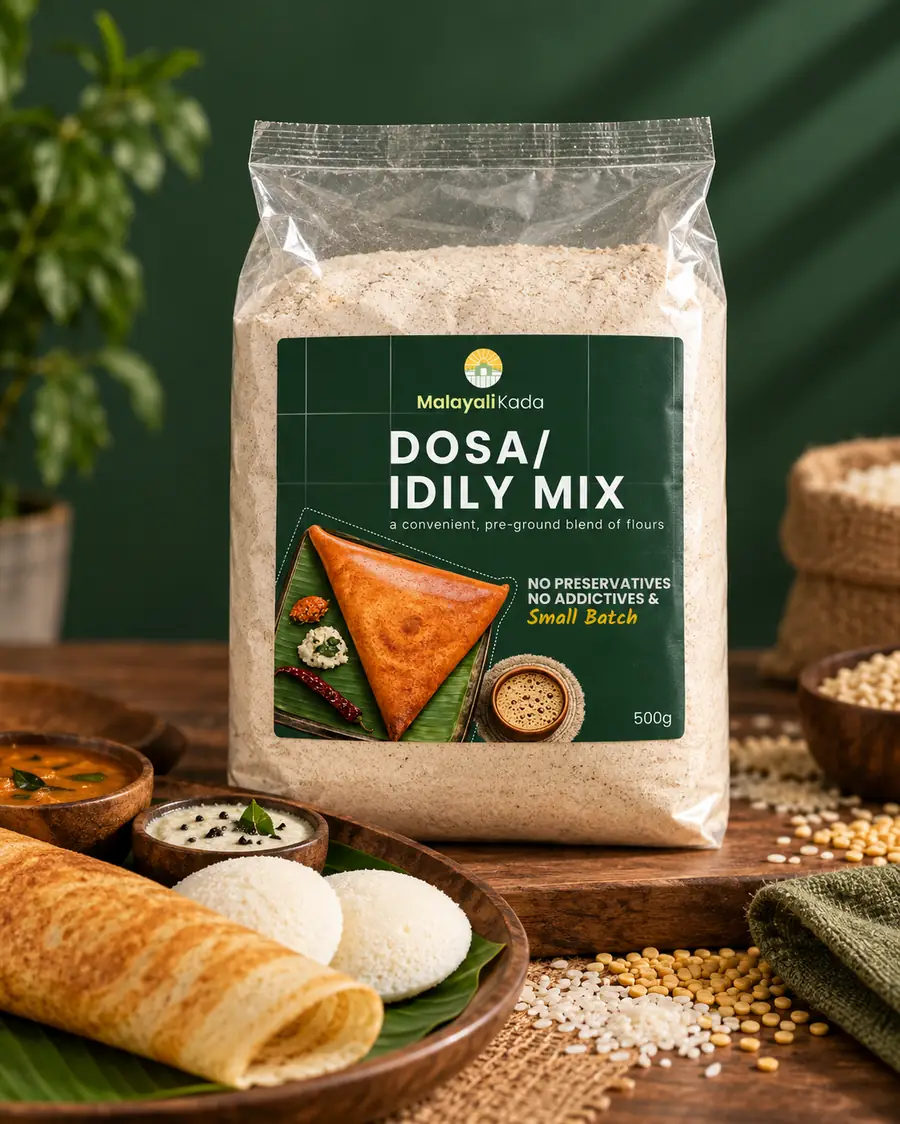 Concept render: a dosa and idli mix bag